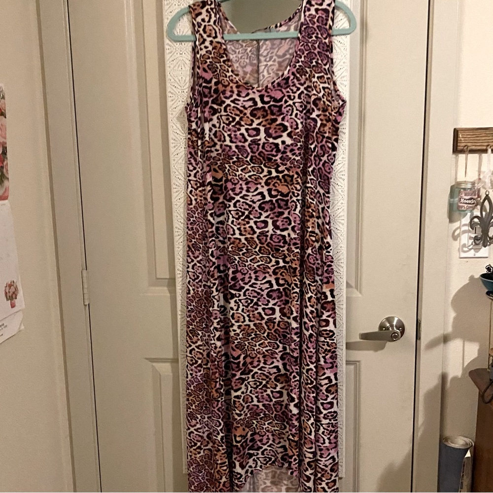 Maxi dress Leopard print